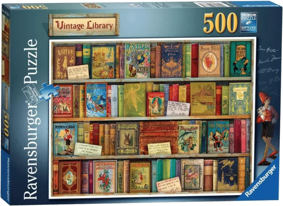 Vintage library