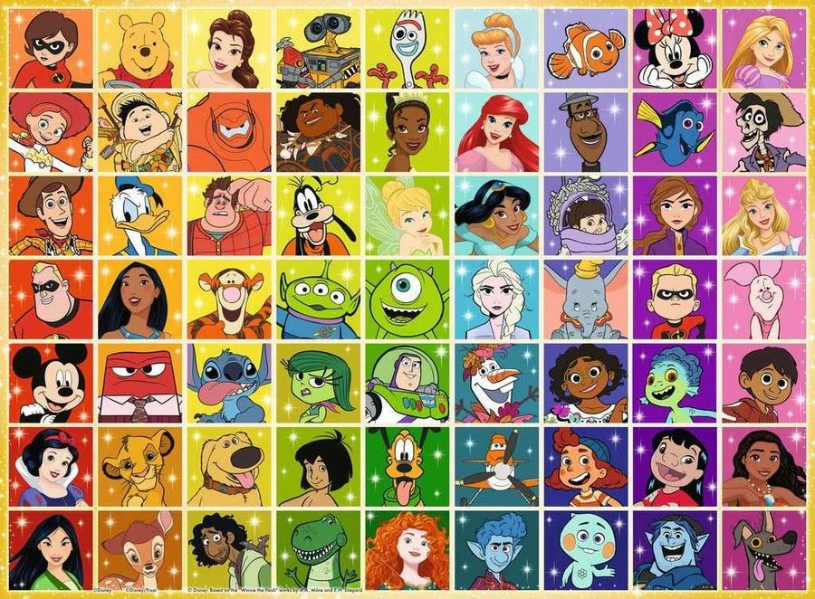 Disney & Pixar Color Palette
