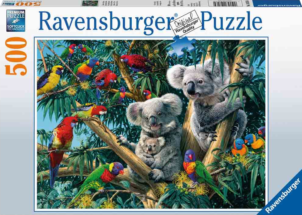 Koalas en the tree