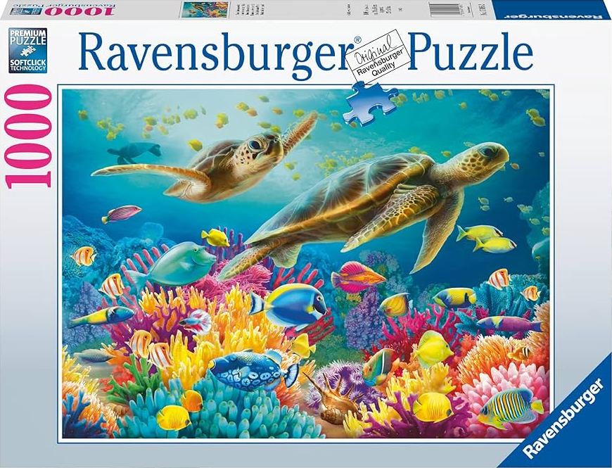 Blue underwater world