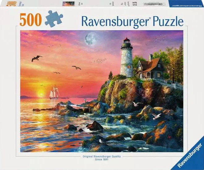 Lighthouse at Sunset